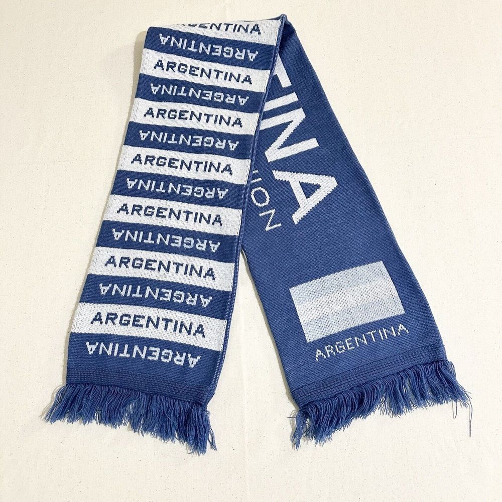 ARGENTINA Rugby Fans Souvenir Scarf